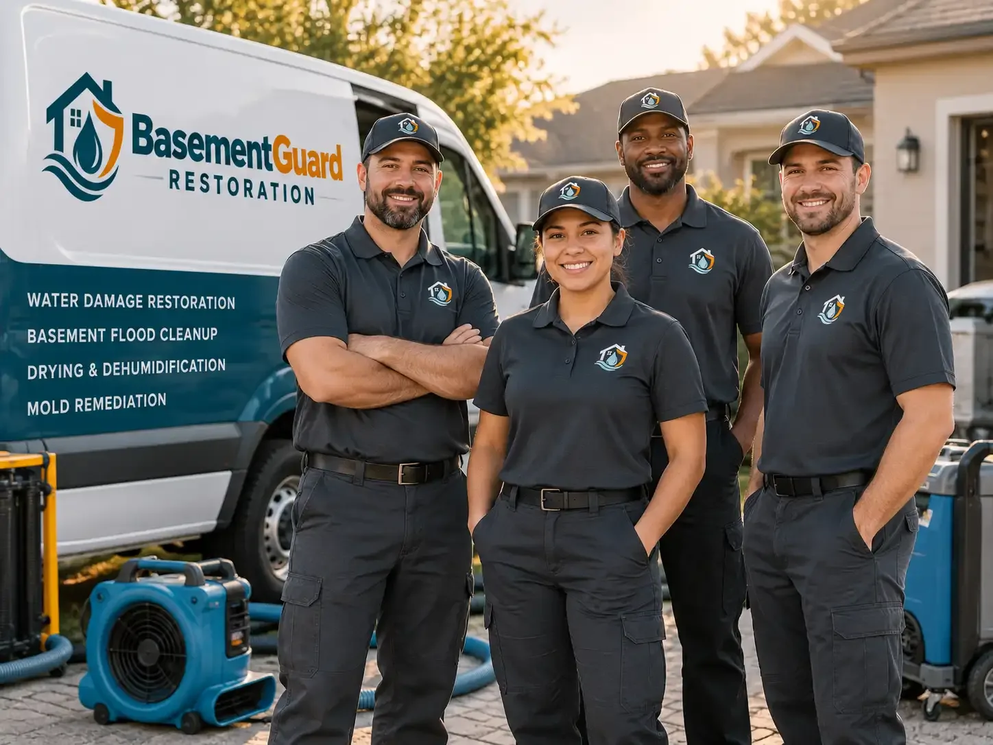 Basement Water Damage Restoration company in Randalia, IA